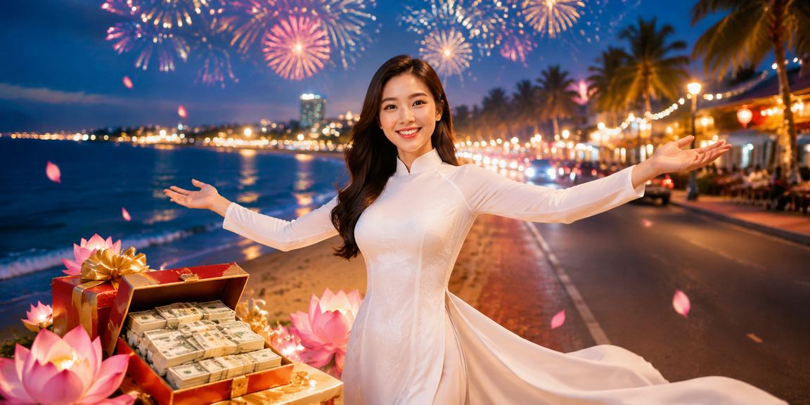 Người dùng ở Mũi Né kiểm tra phương thức thanh toán nội địa bằng điện thoại