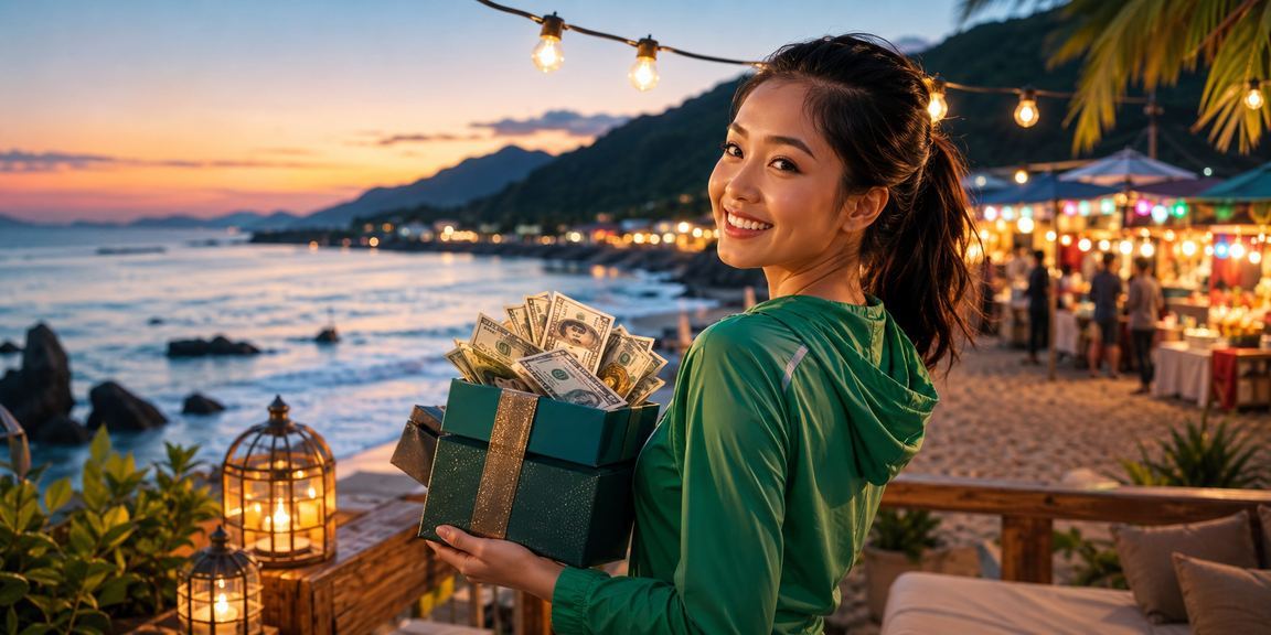 Người dùng tại chợ đêm Sa Pa theo dõi ví điện tử và giao dịch casino